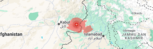Gempa Guncang Afghanistan: 250 Orang Tewas, 500 Lebih Terluka